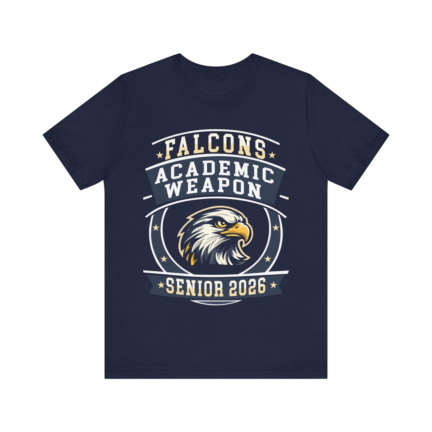 Falcon Senior 2026 Shirt – Academic Weapon Graduation Tee