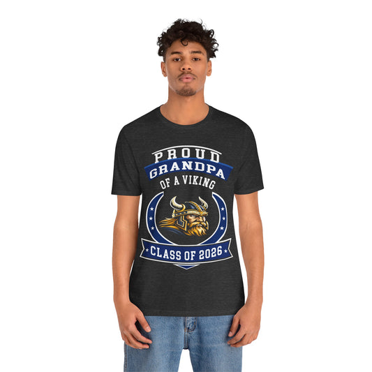 Proud Grandpa of a Viking – Class of 2026 Graduation Shirt