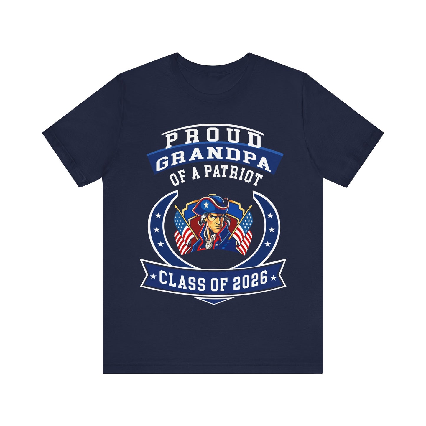 Proud Grandpa of a Patriot – Class of 2026 Graduation Shirt