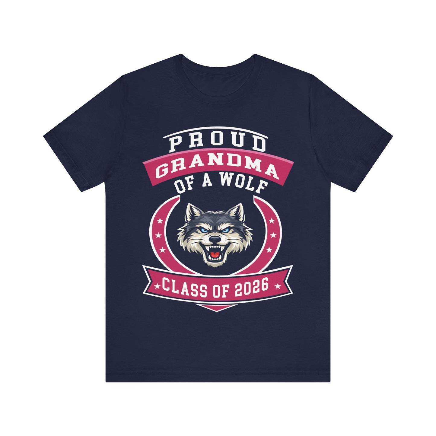 Proud Grandma of a Wolf Class of 2026 T-Shirt