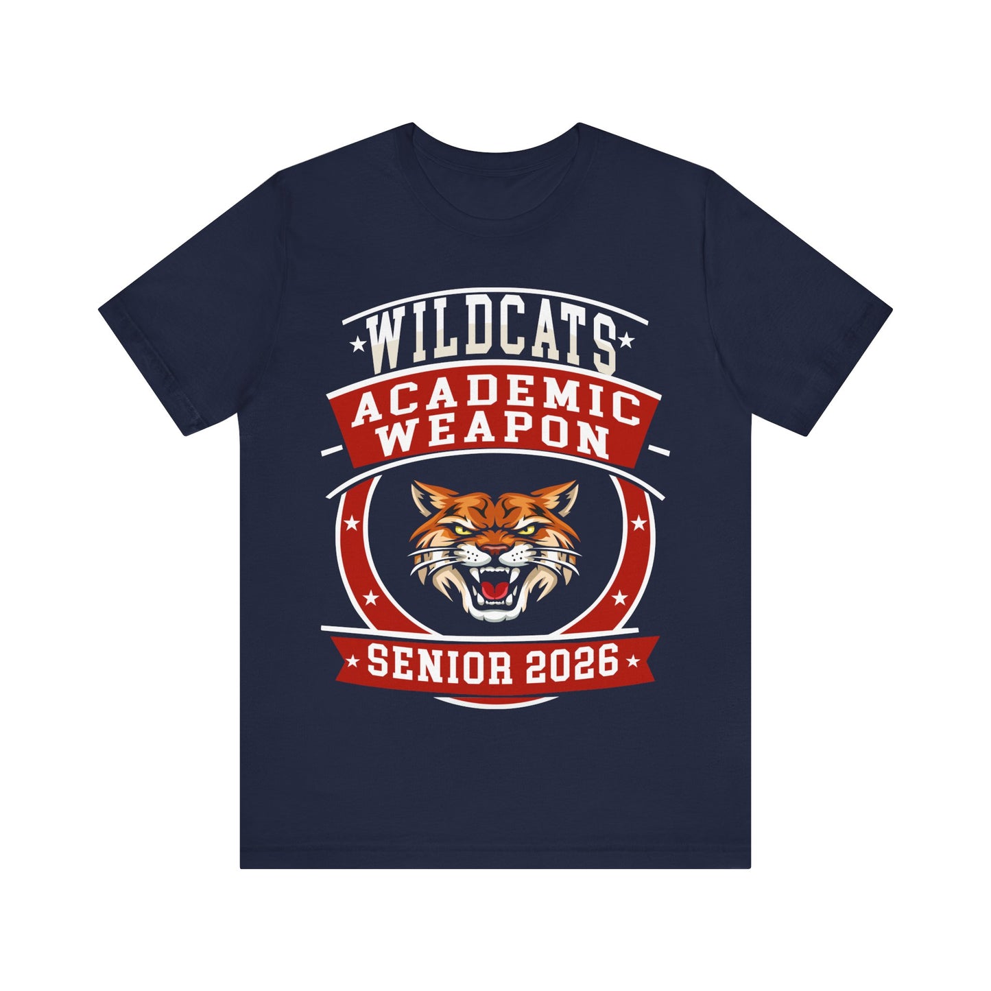 Wildcats Senior 2026 Shirt – Academic Weapon Graduation Tee