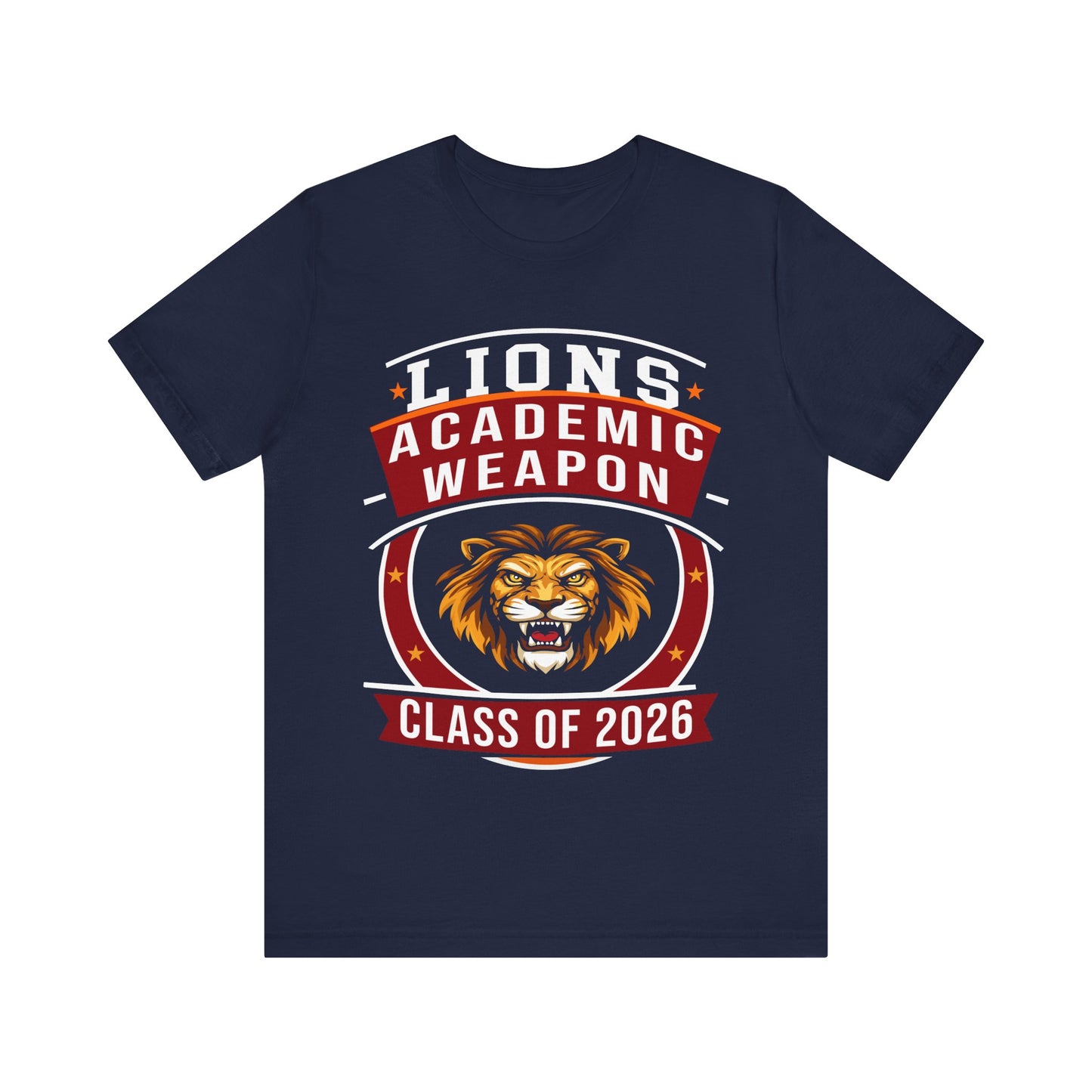 Lions Academic Weapon Tee (Class of 2026)