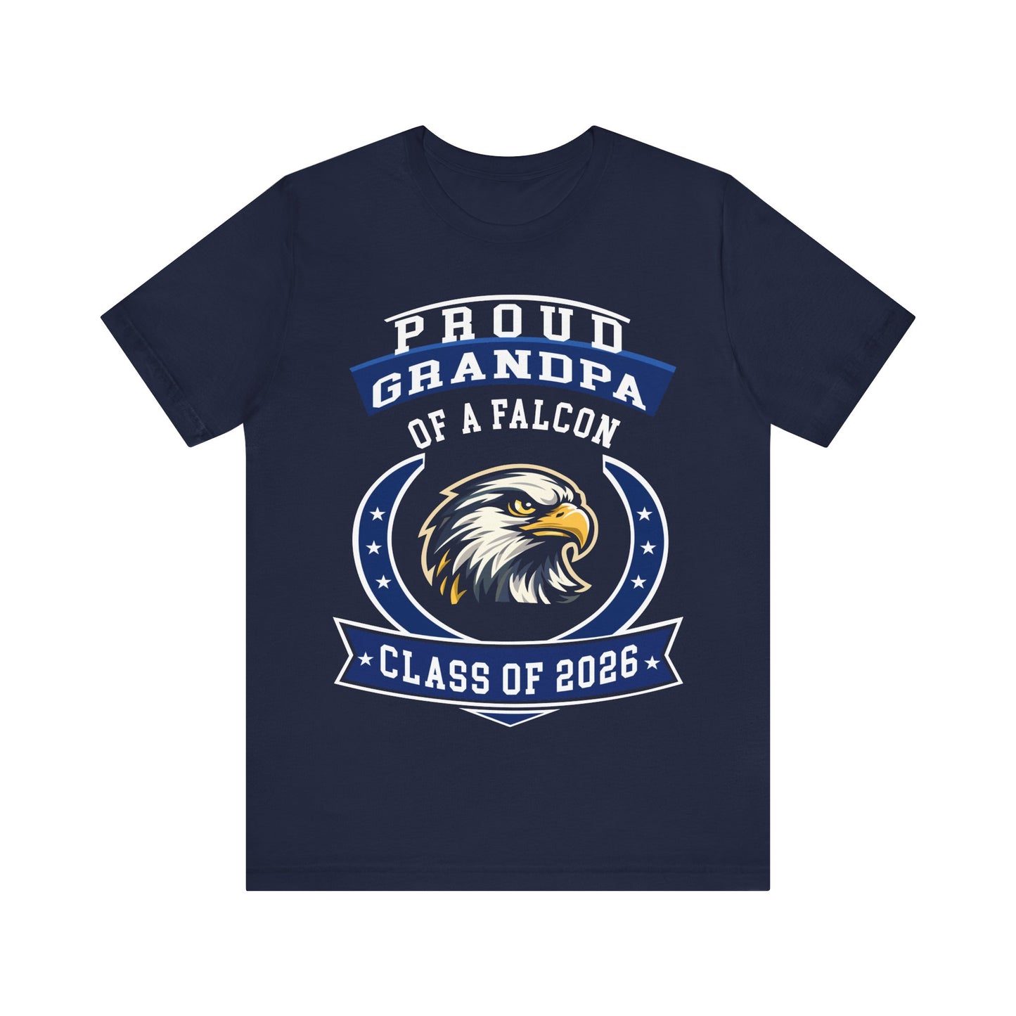 Proud Grandpa of a Falcon – Class of 2026 Graduation Shirt