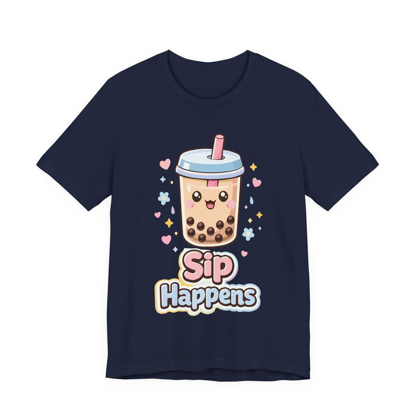 Bubble Tea T-Shirt — Cute “Sip Happens” Boba Tee