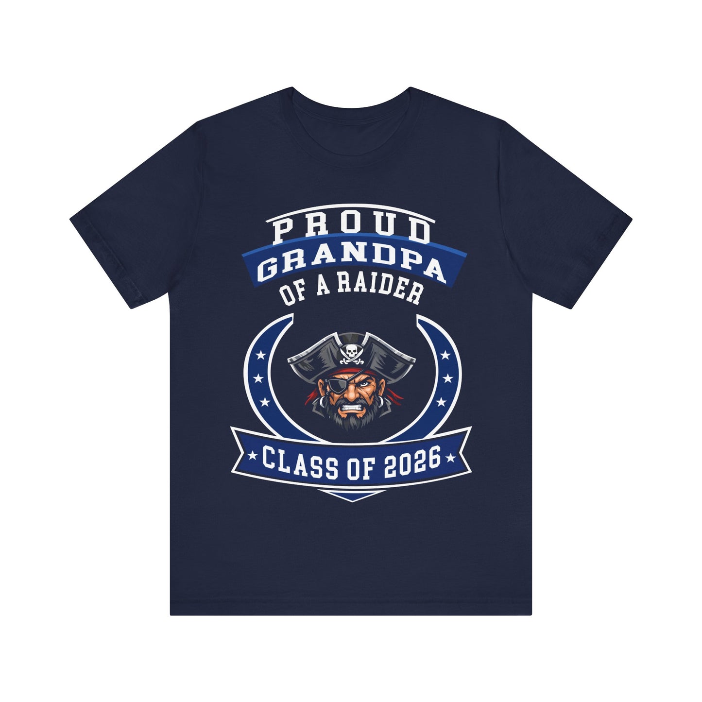 Proud Grandpa of a Raider – Class of 2026 Graduation Shirt
