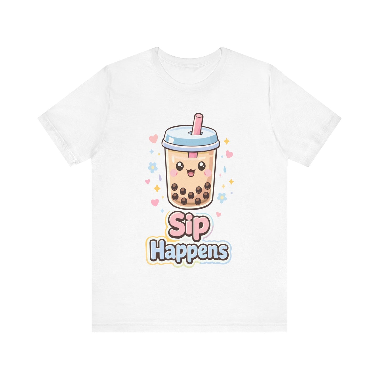 Bubble Tea T-Shirt — Cute “Sip Happens” Boba Tee