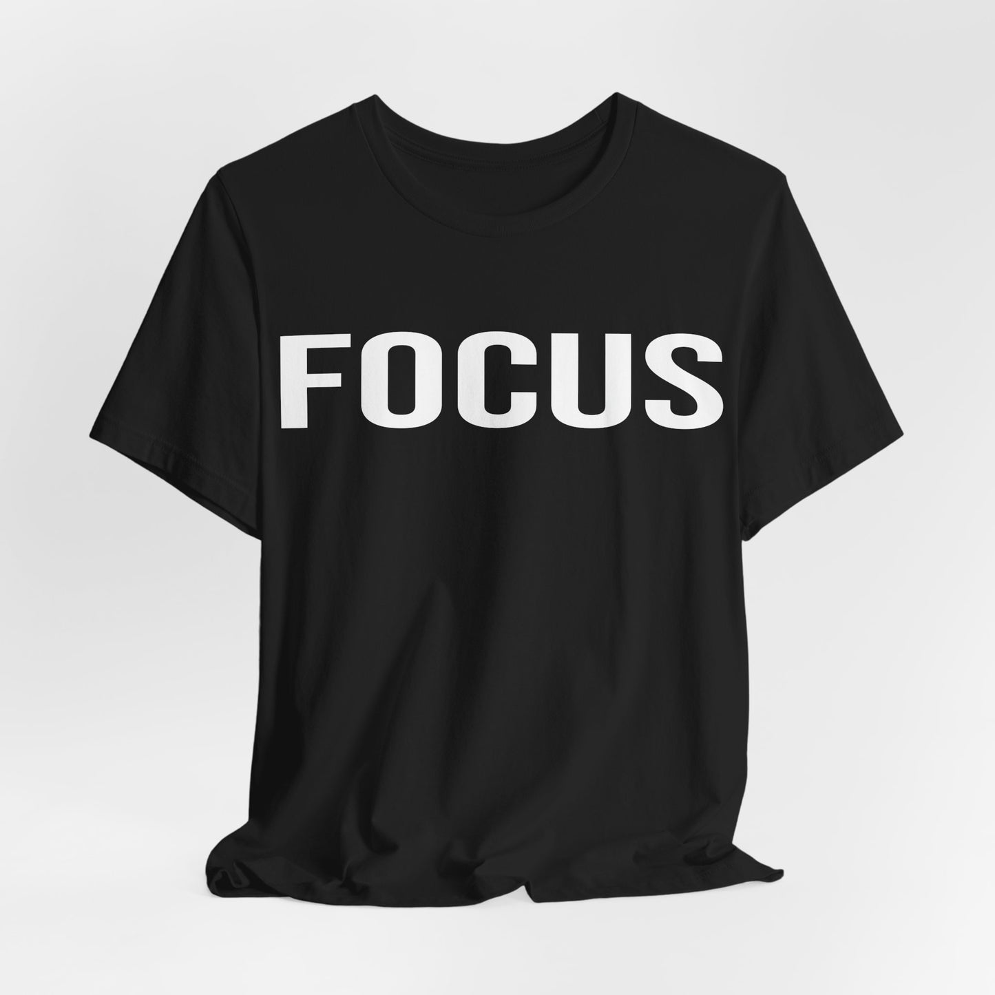 Focus White Tee