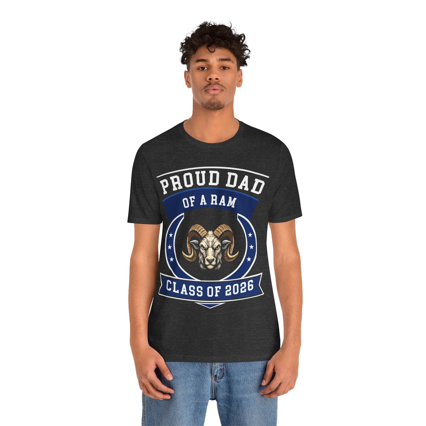 Proud Dad of a Ram – Class of 2026 Graduation Shirt