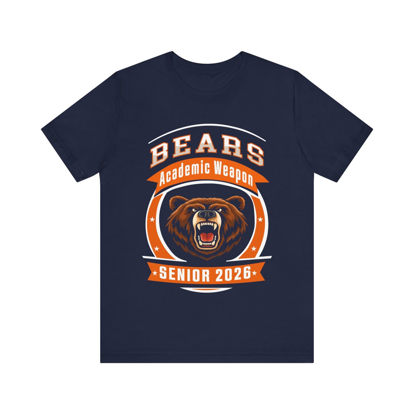 Bears Senior 2026 Shirt – Academic Weapon Graduation Tee