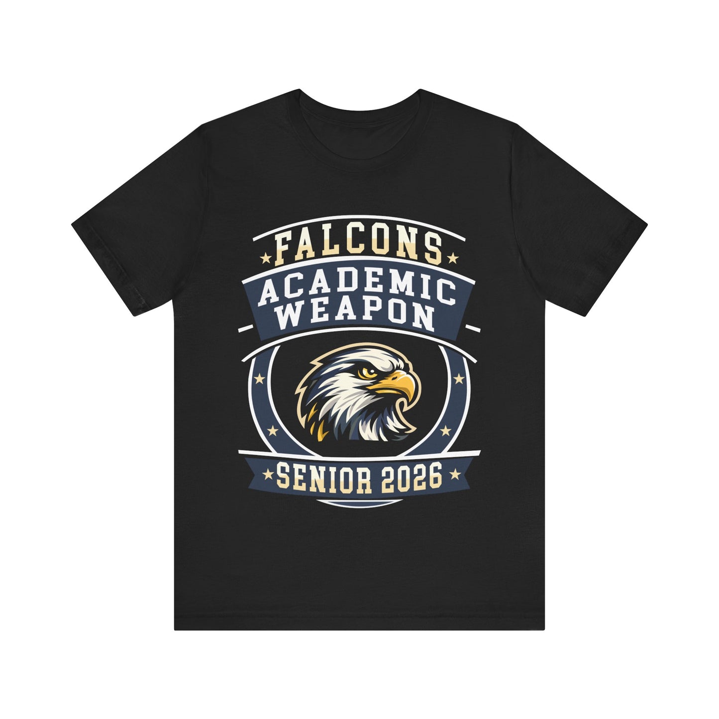Falcon Senior 2026 Shirt – Academic Weapon Graduation Tee