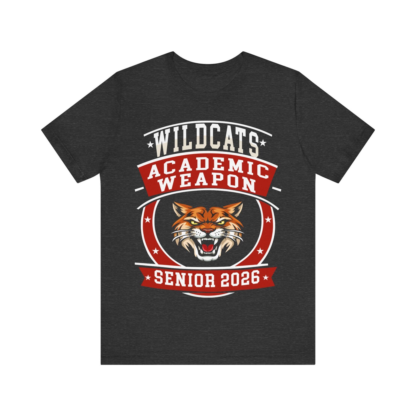 Wildcats Senior 2026 Shirt – Academic Weapon Graduation Tee