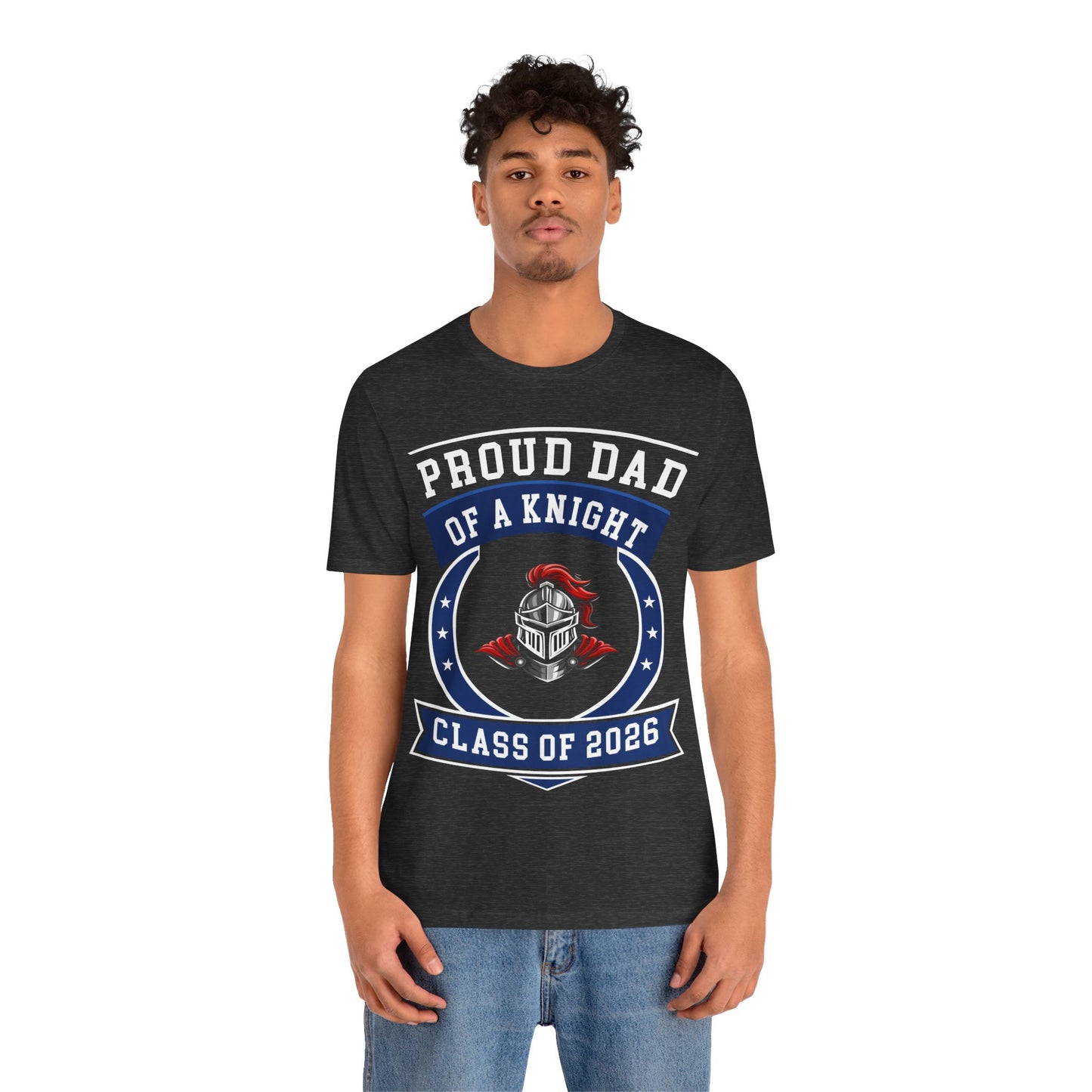 Proud Dad of a Knight – Class of 2026 Graduation Shirt