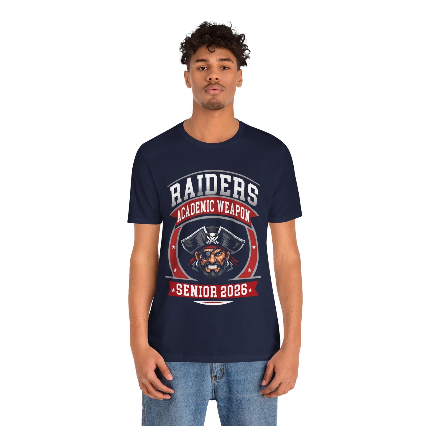 Raiders Senior 2026 Shirt – Academic Weapon Graduation Tee
