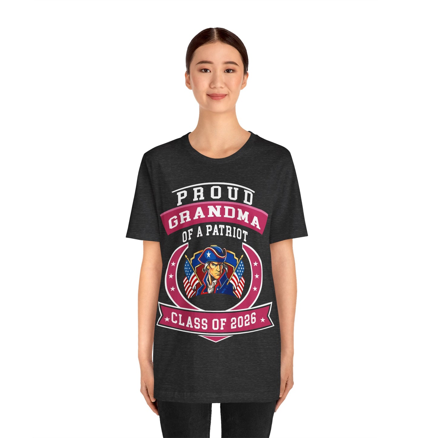 Proud Grandma of a Patriot – Class of 2026 Graduation Shirt