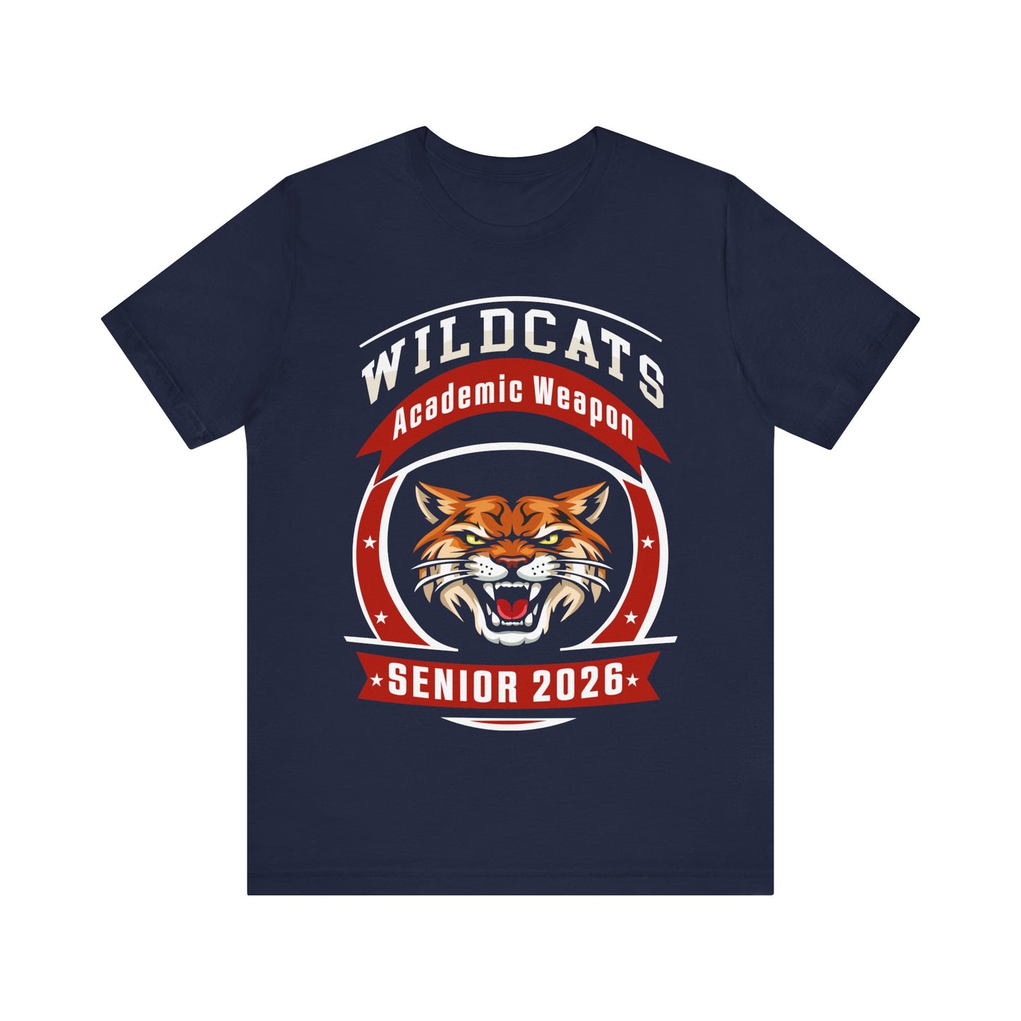 Wildcats Senior 2026 Shirt – Academic Weapon Graduation Tee