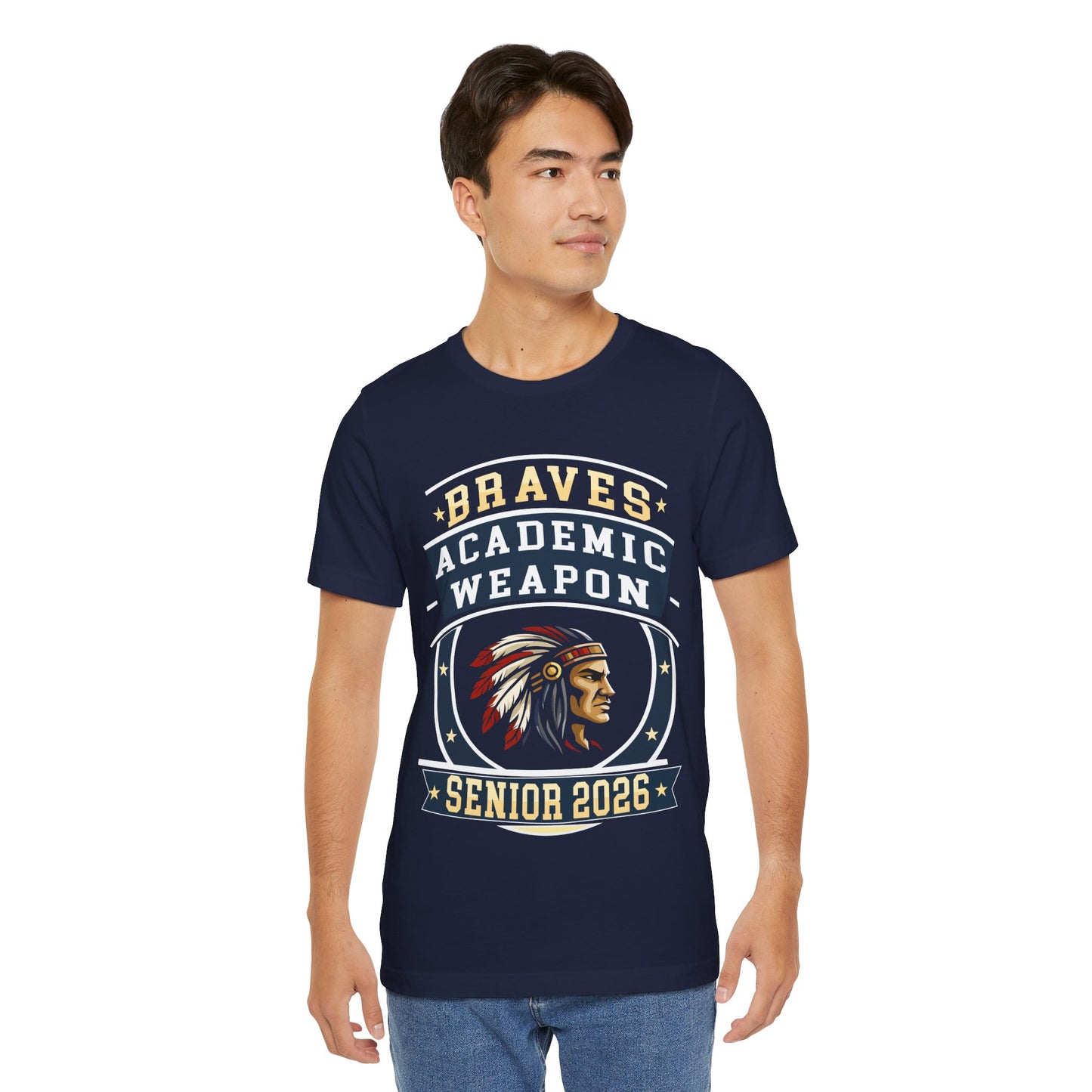 Brave Senior 2026 Shirt – Academic Weapon Graduation Tee