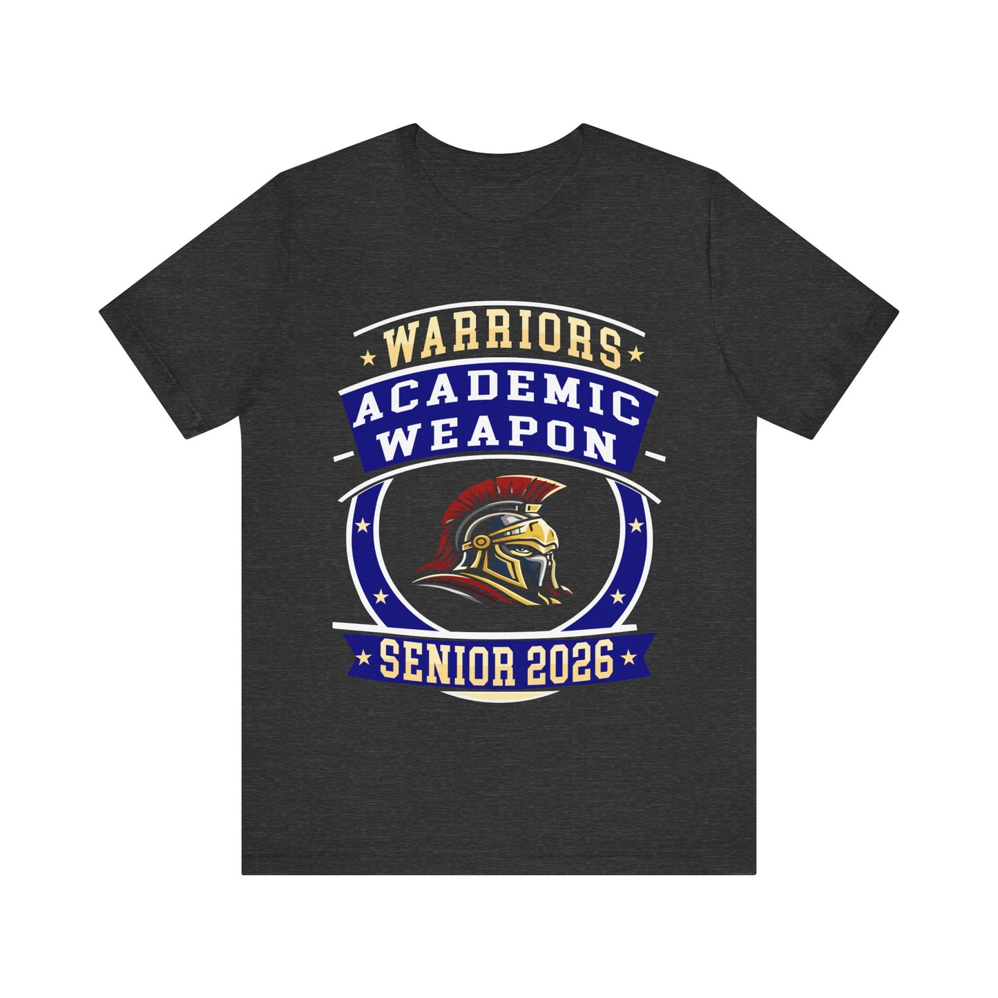 Warrior Senior 2026 Shirt – Academic Weapon Graduation Tee
