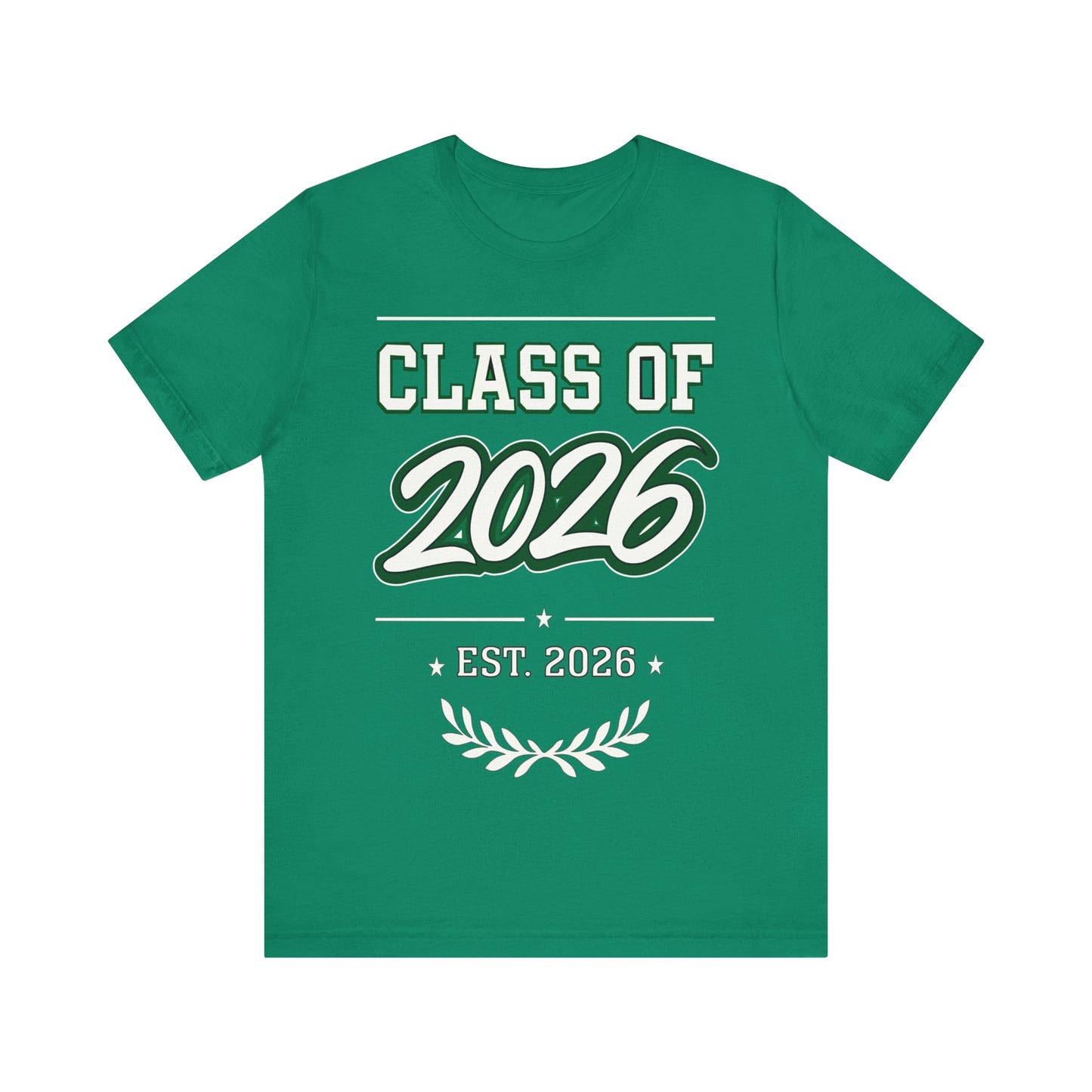Class of 2026 Tee — Graduation T-Shirt, 'Est. 2026' Senior Gift