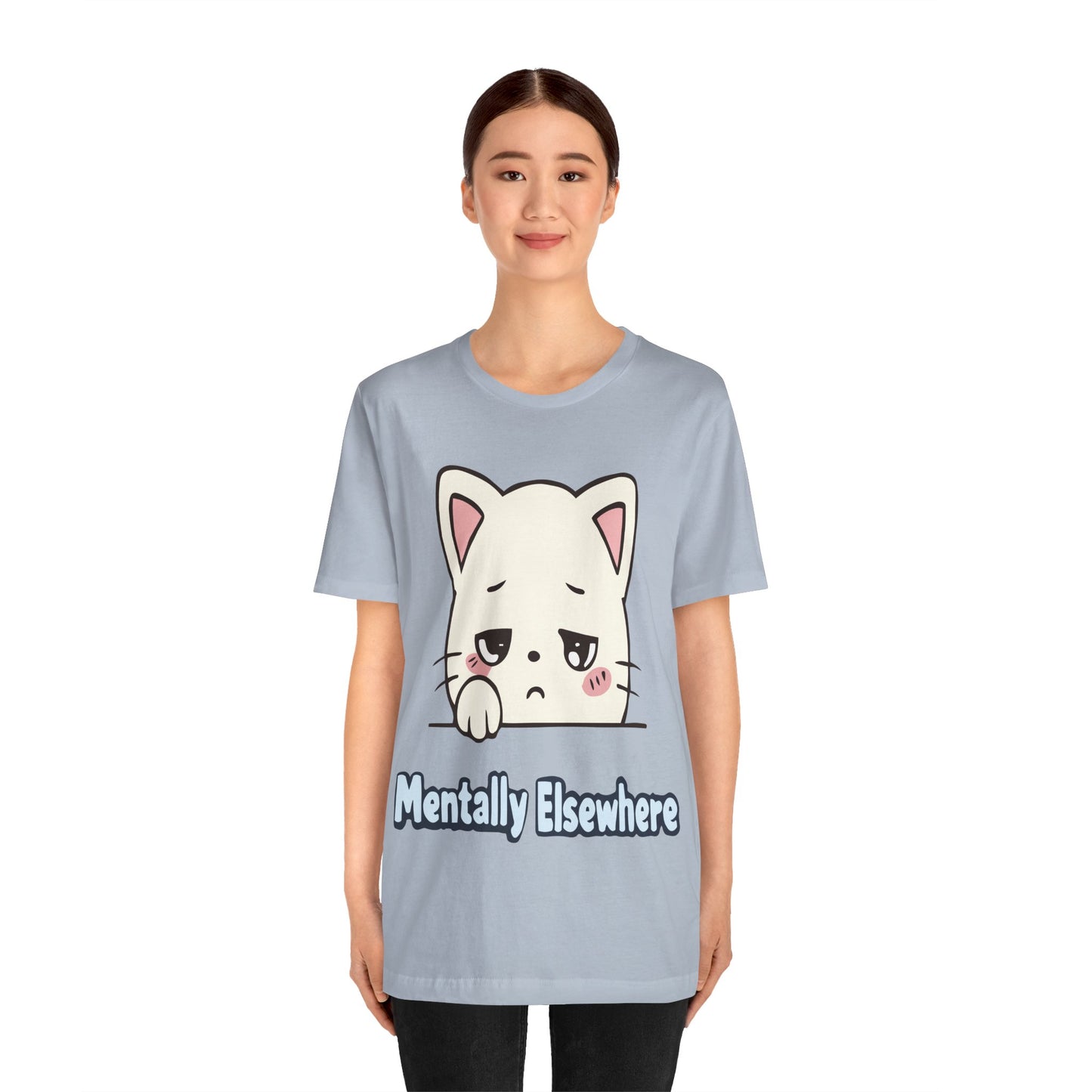 Mentally Elsewhere Cat T-Shirt
