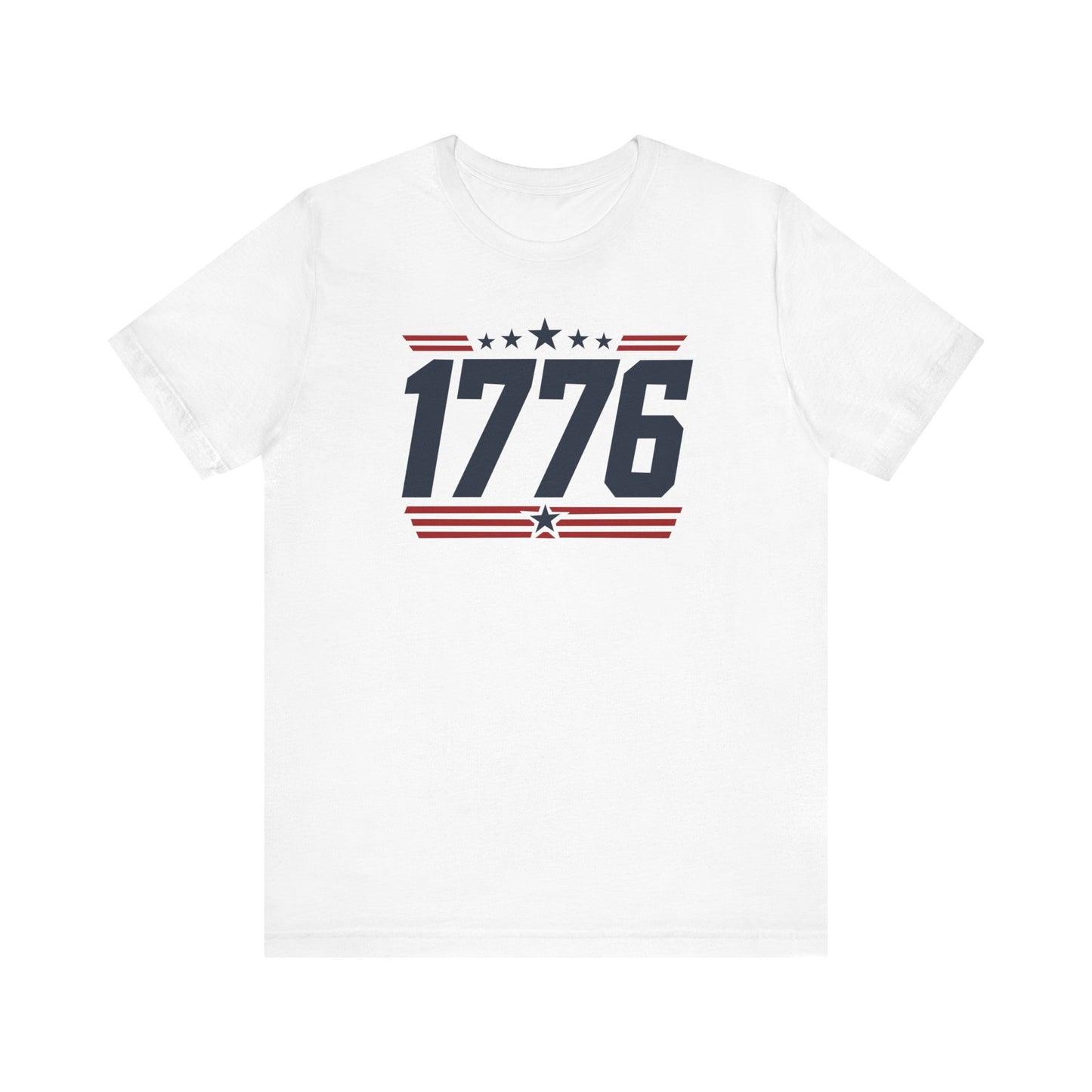 1776 Patriotic Tee — American Independence Flag Graphic Shirt
