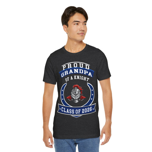 Proud Grandpa of a Knight Class of 2026 T-Shirt