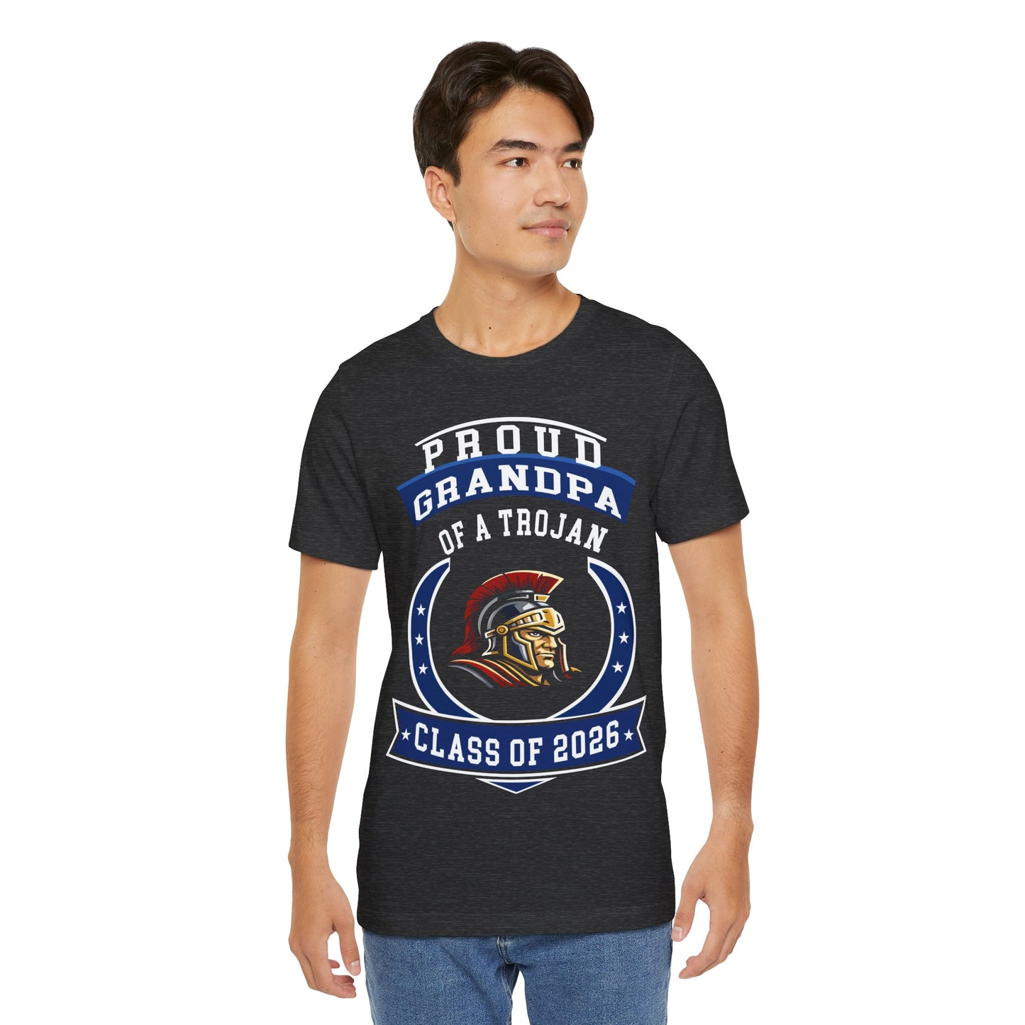Proud Grandpa of a Trojan – Class of 2026 Graduation Shirt