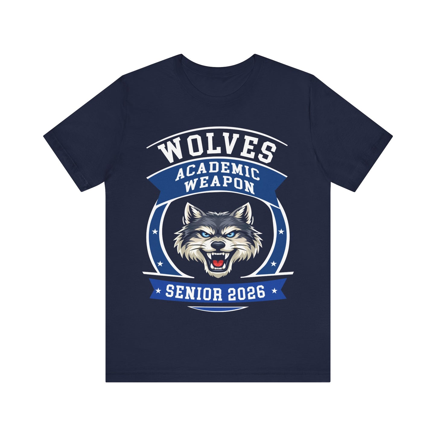 Wolves Senior 2026 Shirt – Academic Weapon Graduation Tee