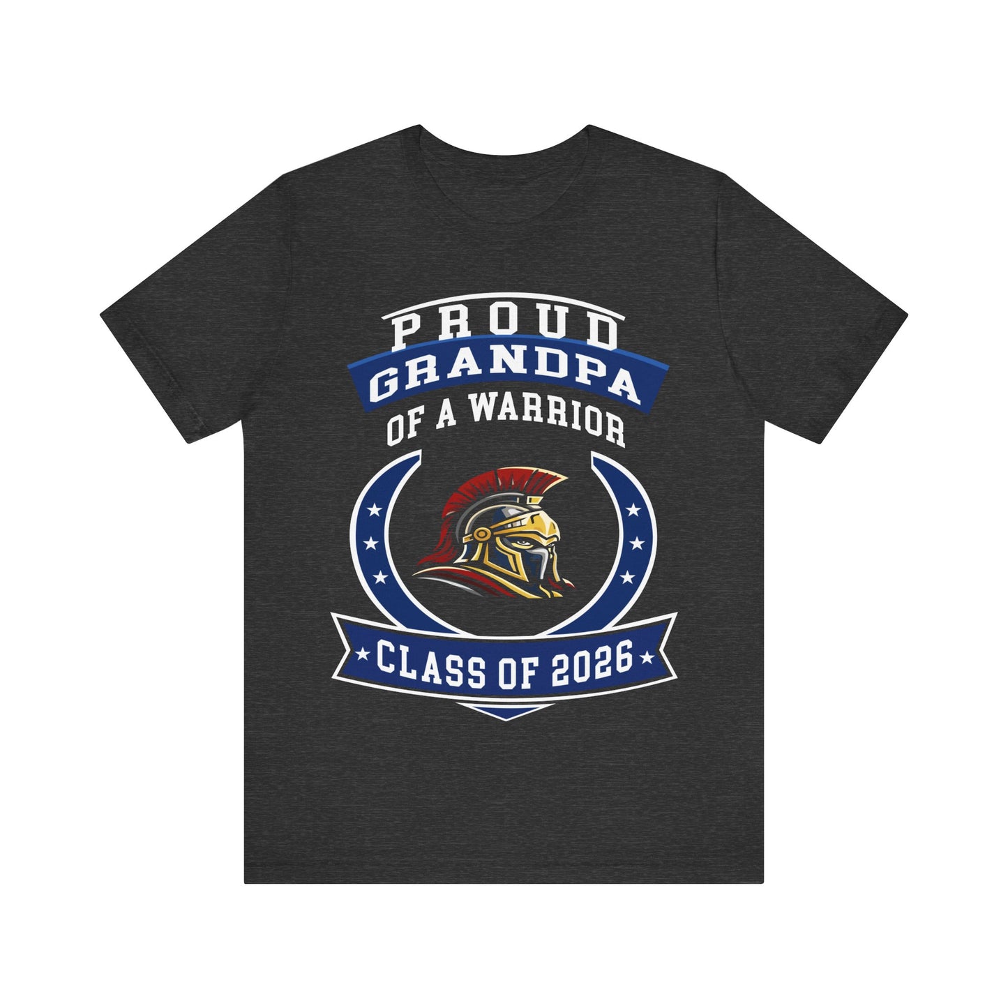 Proud Grandpa of a Warrior – Class of 2026 Graduation Shirt