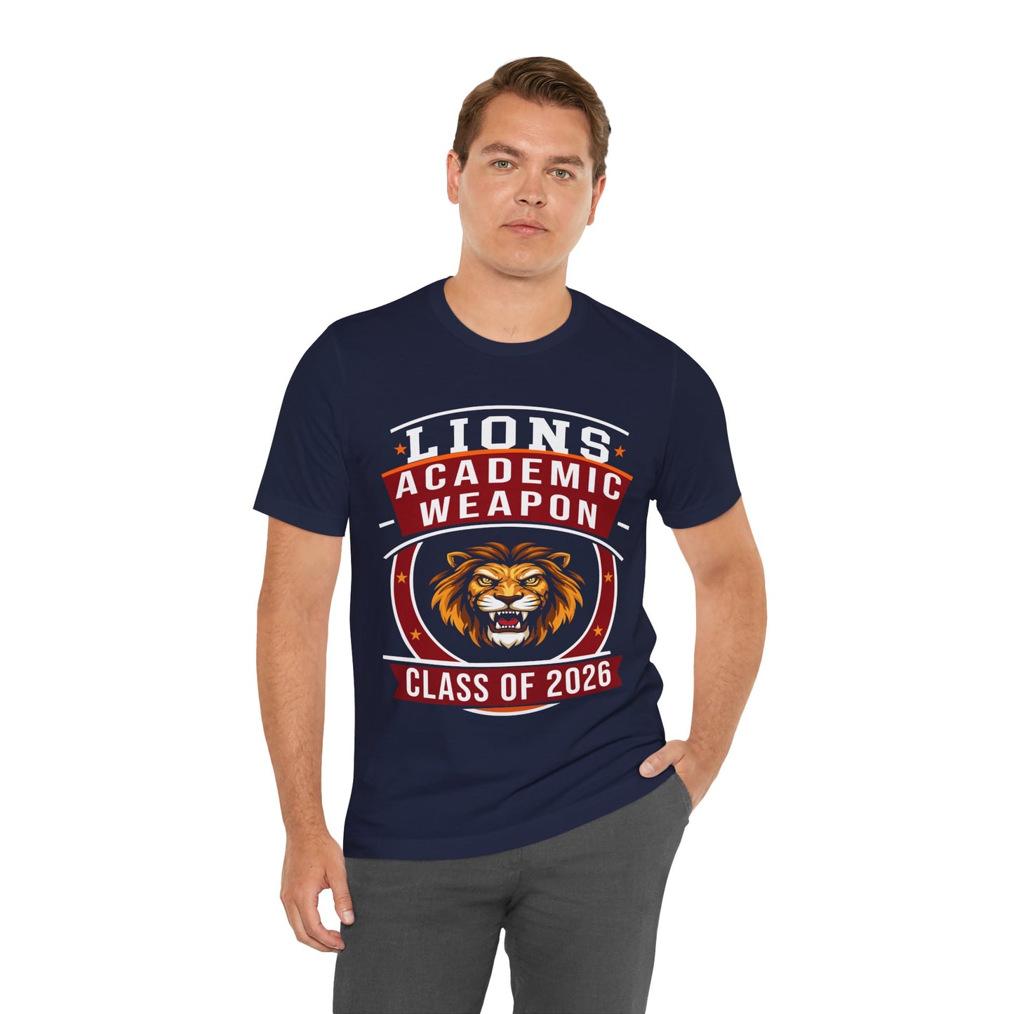 Lions Academic Weapon Tee (Class of 2026)