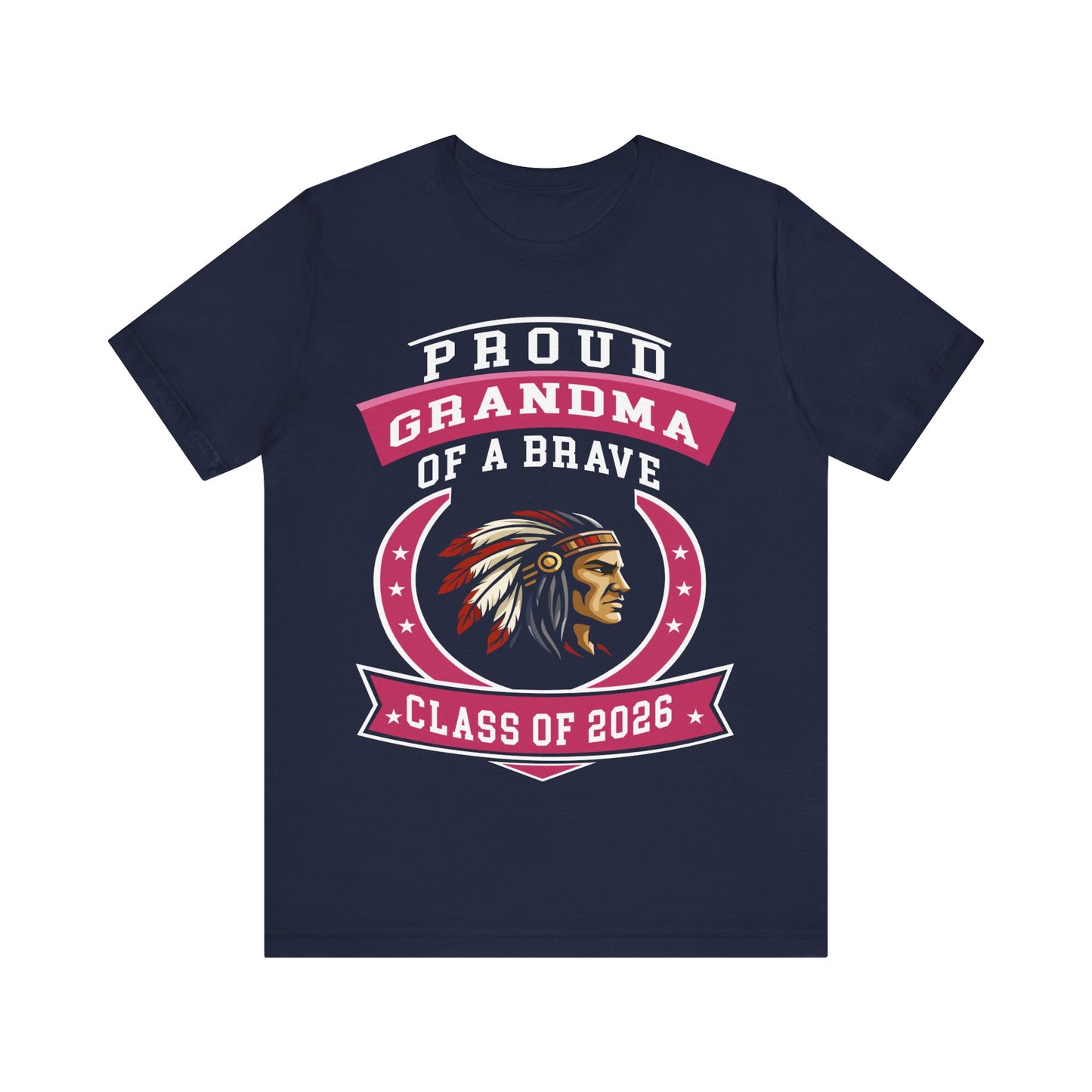 Proud Grandma of a Brave – Class of 2026 Graduation Shirt