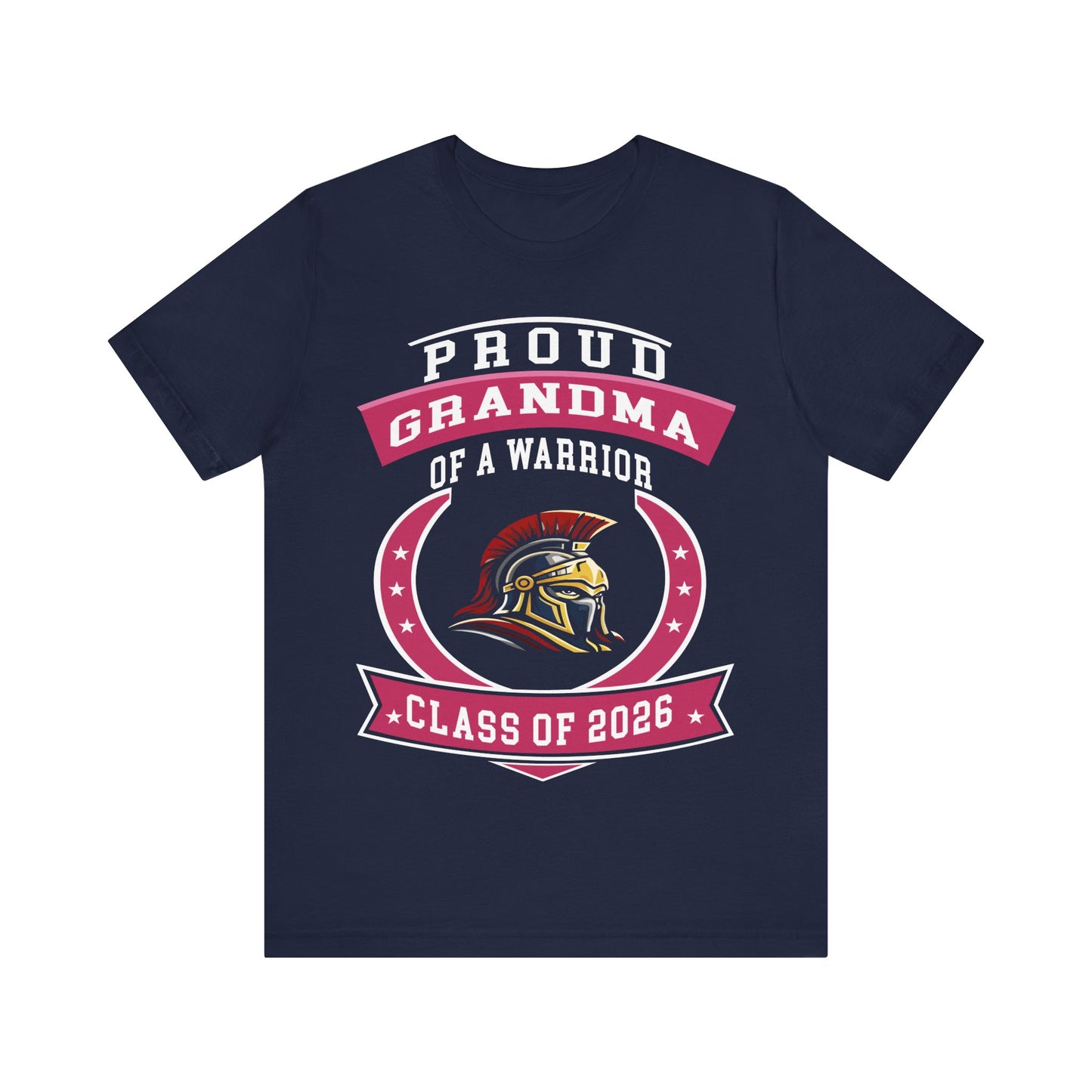 Proud Grandma of a Warrior – Class of 2026 Graduation Shirt