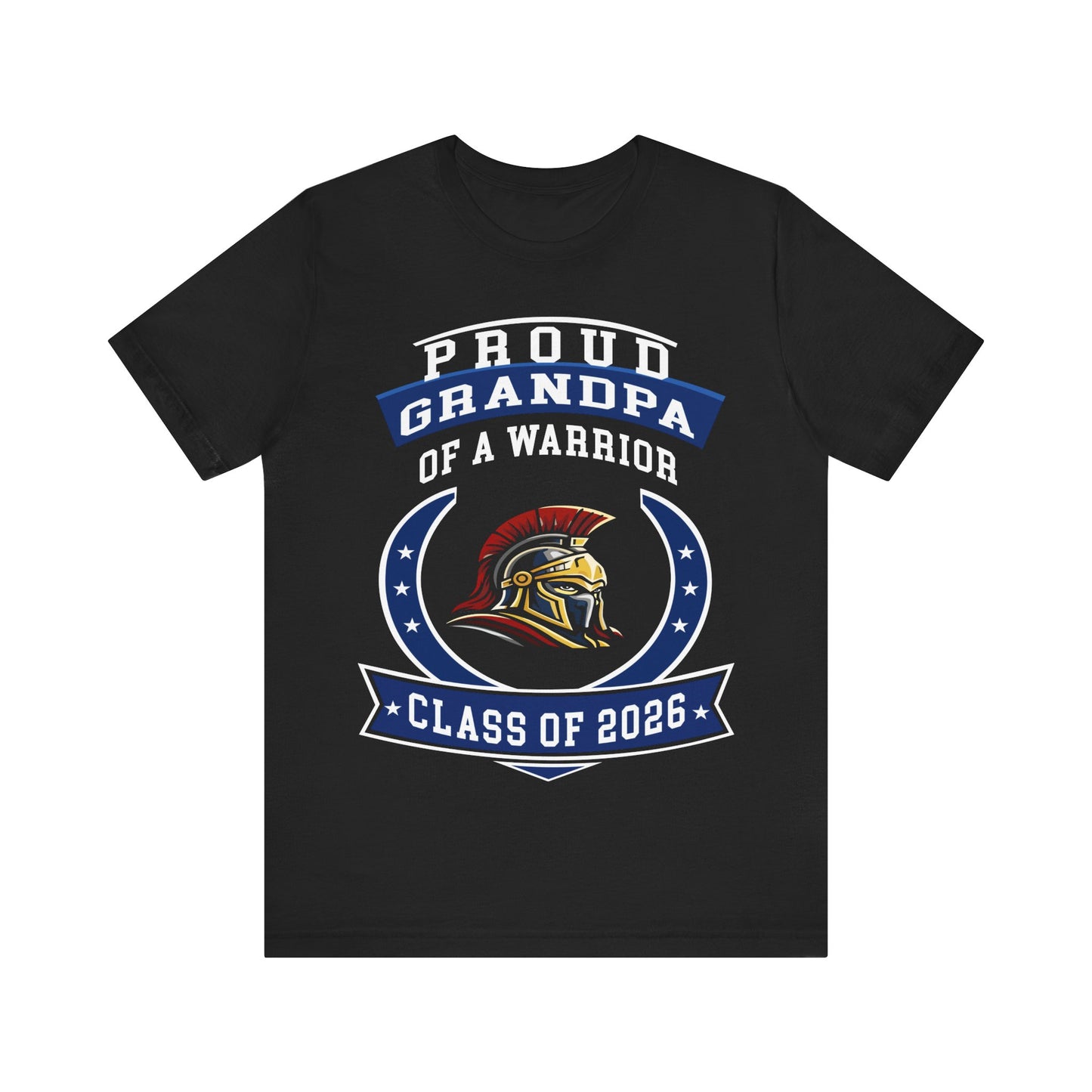 Proud Grandpa of a Warrior – Class of 2026 Graduation Shirt