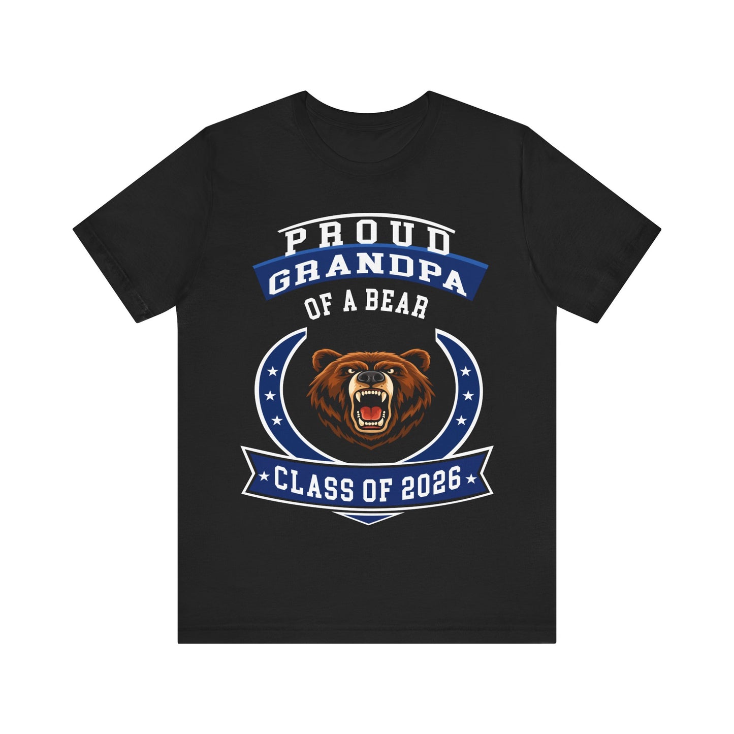 Proud Grandpa of a Bear – Class of 2026 Graduation Shirt