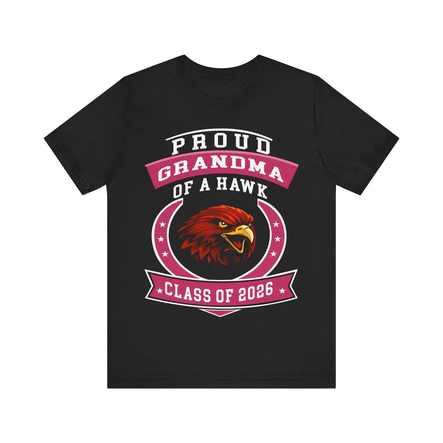 Proud Grandma of a Hawk – Class of 2026 Graduation Shirt