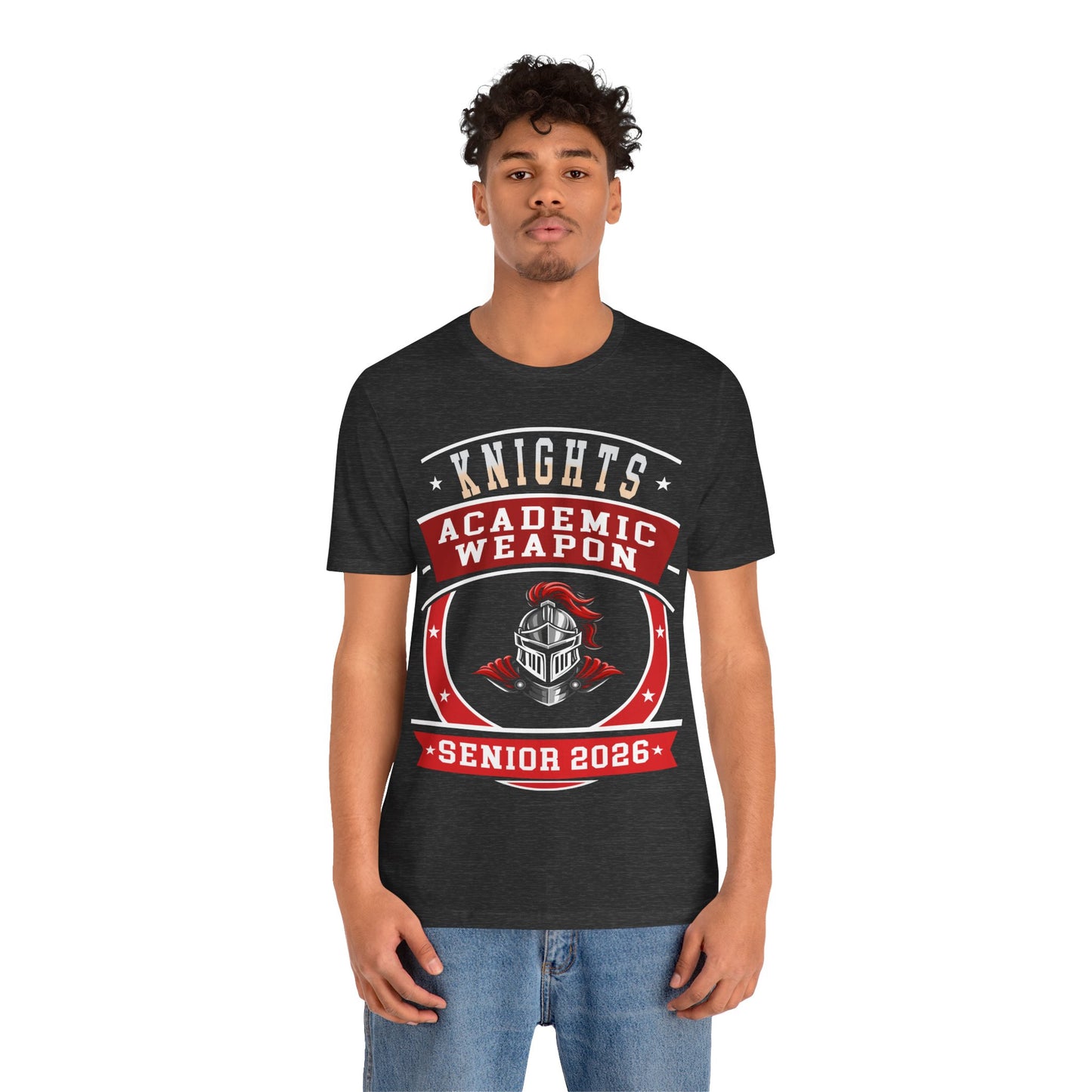Knight Senior 2026 Shirt – Academic Weapon Graduation Tee