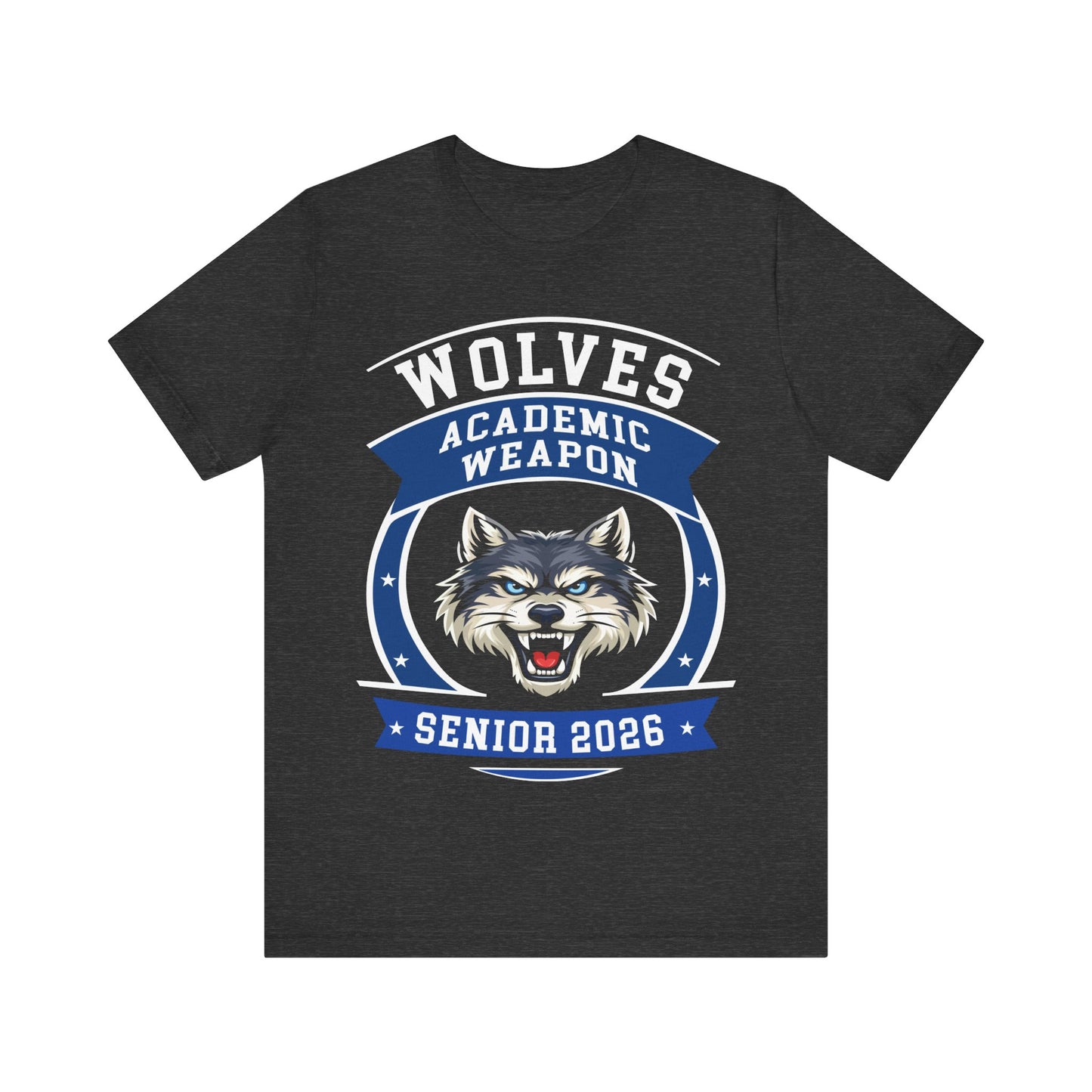 Wolves Senior 2026 Shirt – Academic Weapon Graduation Tee