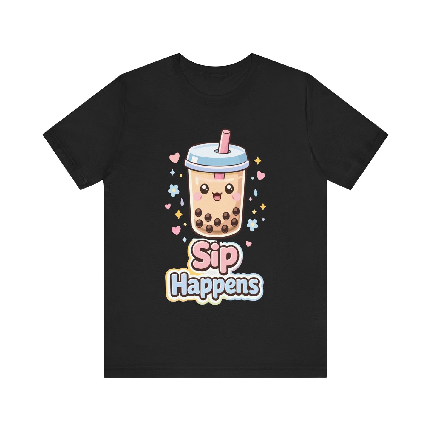 Bubble Tea T-Shirt — Cute “Sip Happens” Boba Tee