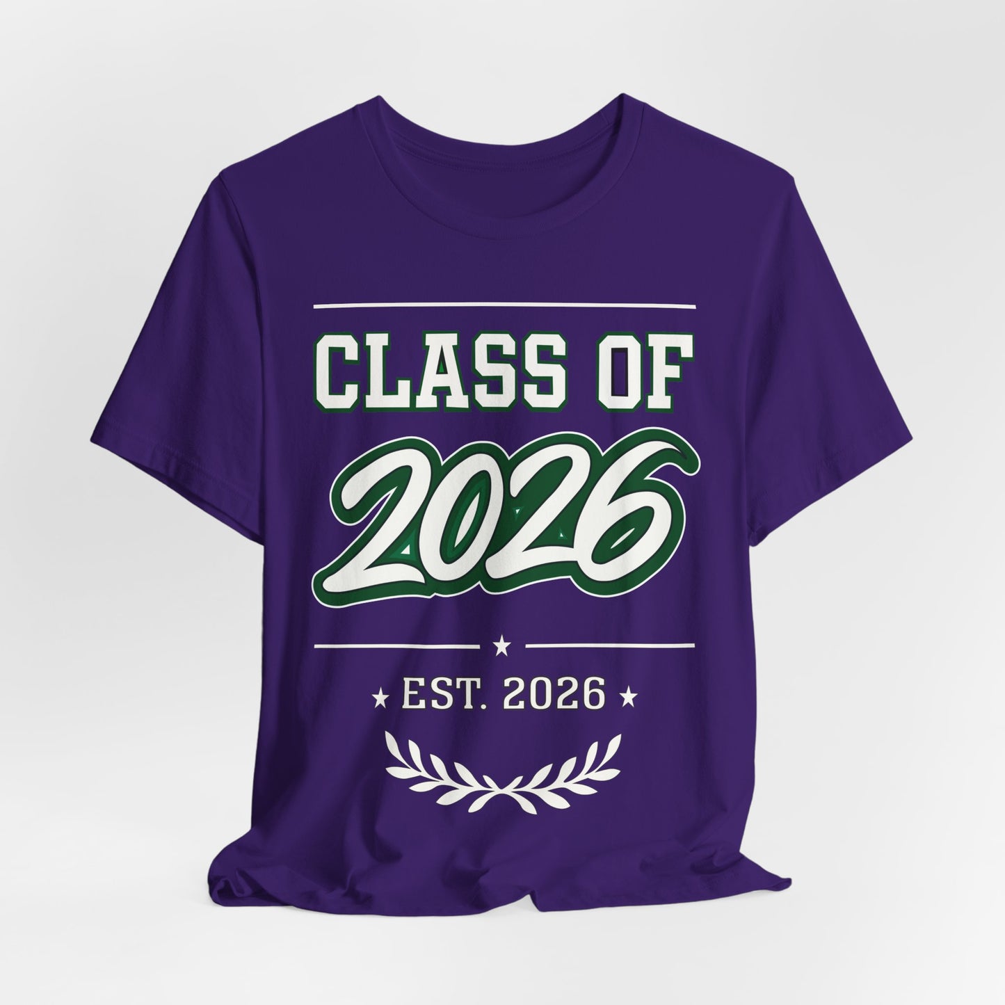 Class of 2026 Tee — Graduation T-Shirt, 'Est. 2026' Senior Gift