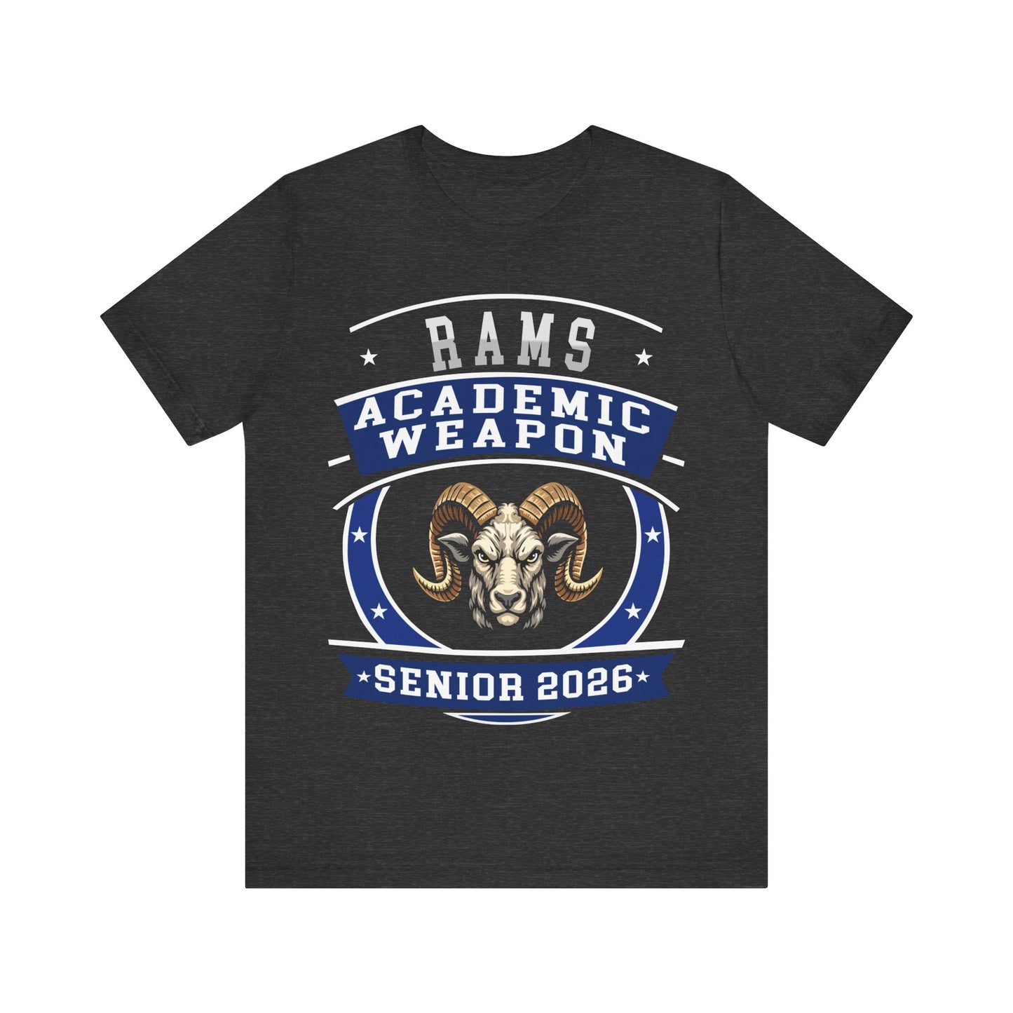 Ram Senior 2026 Shirt – Academic Weapon Graduation Tee
