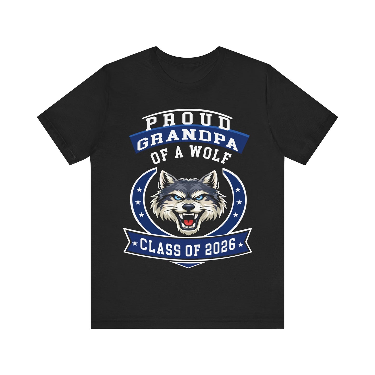 Proud Grandpa of a Wolf Class of 2026 T-Shirt