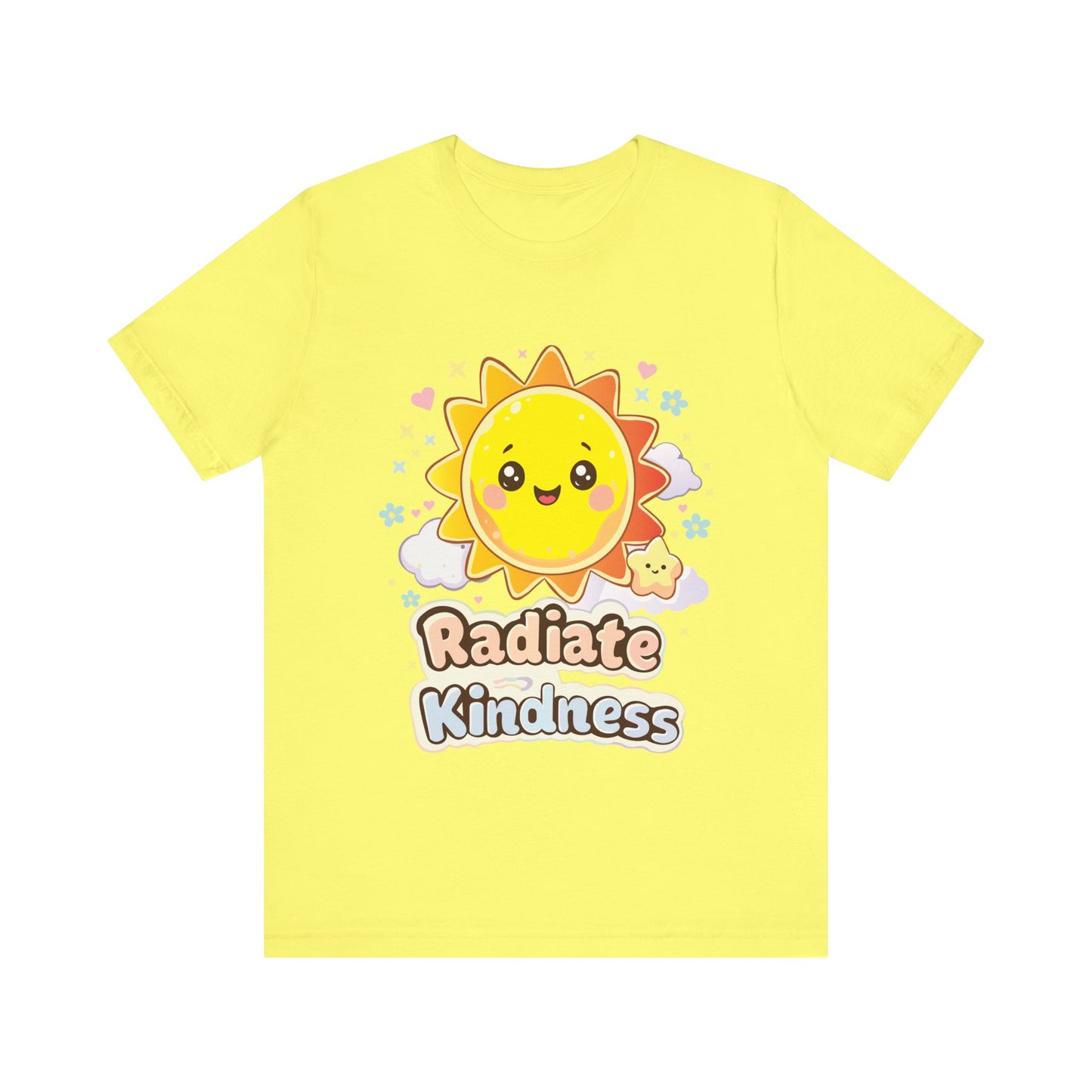 Radiate Kindness T-Shirt — Cute Kawaii Sun Graphic Tee