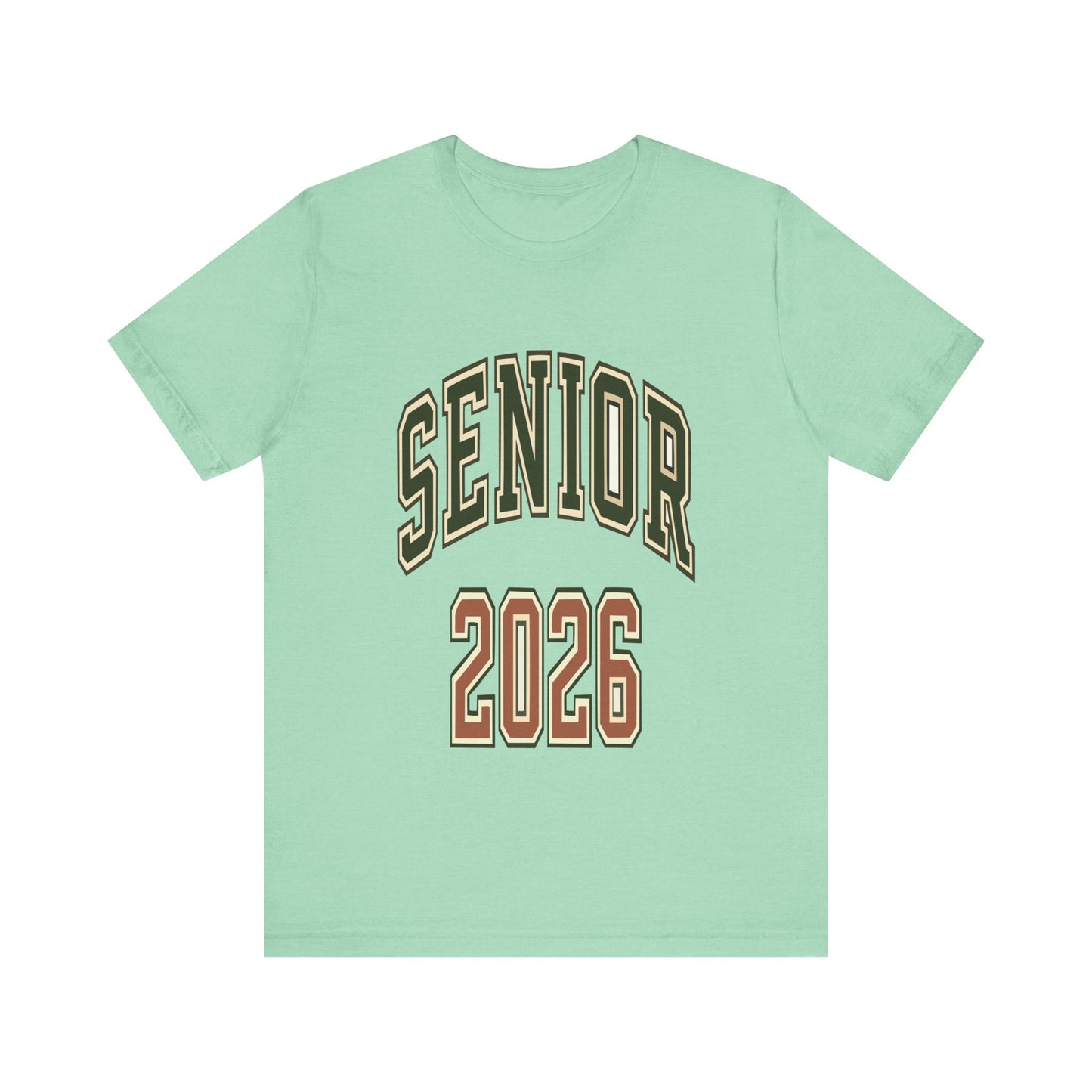 Senior 2026 T-Shirt — Retro Collegiate Graduation Tee