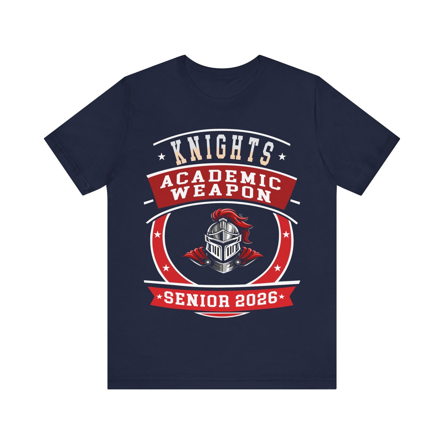 Knight Senior 2026 Shirt – Academic Weapon Graduation Tee