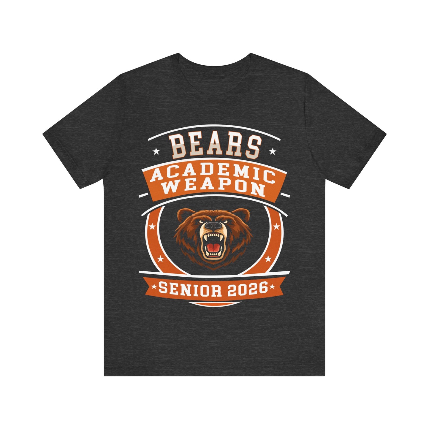 Bear Senior 2026 Shirt – Academic Weapon Graduation Tee
