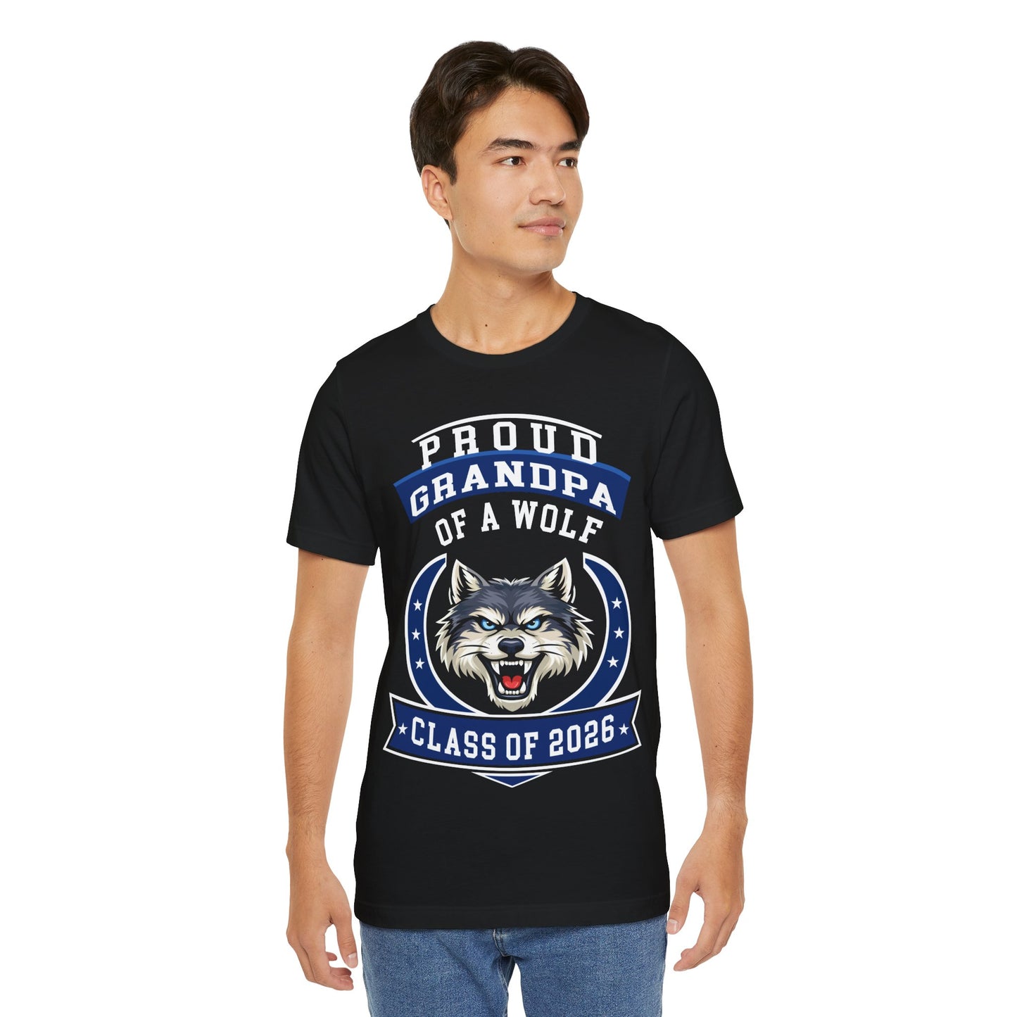 Proud Grandpa of a Wolf Class of 2026 T-Shirt