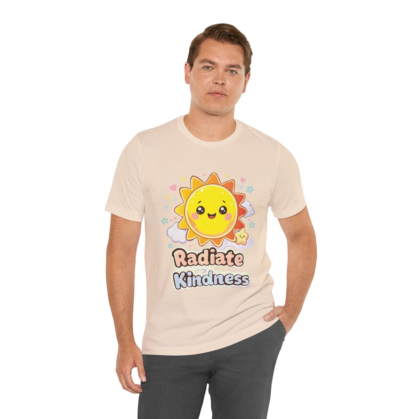Radiate Kindness T-Shirt — Cute Kawaii Sun Graphic Tee