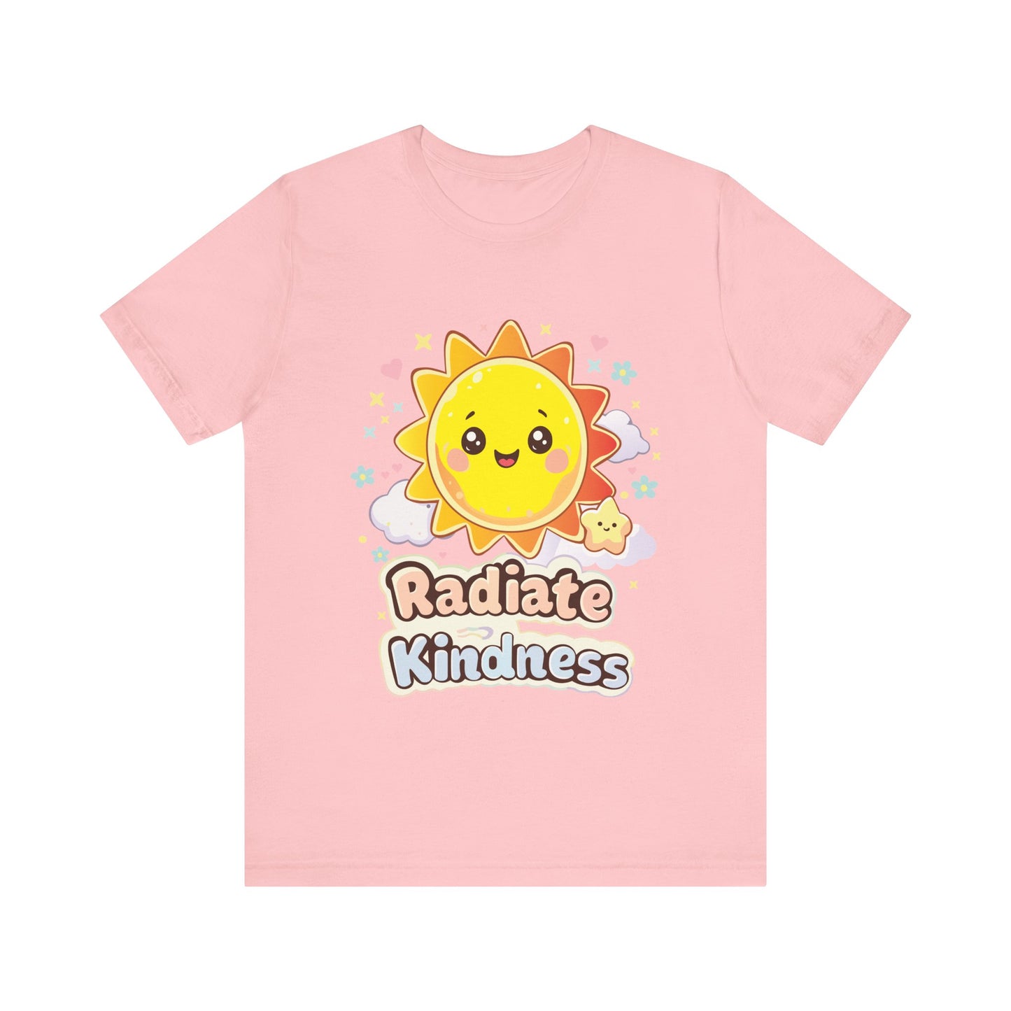 Radiate Kindness T-Shirt — Cute Kawaii Sun Graphic Tee