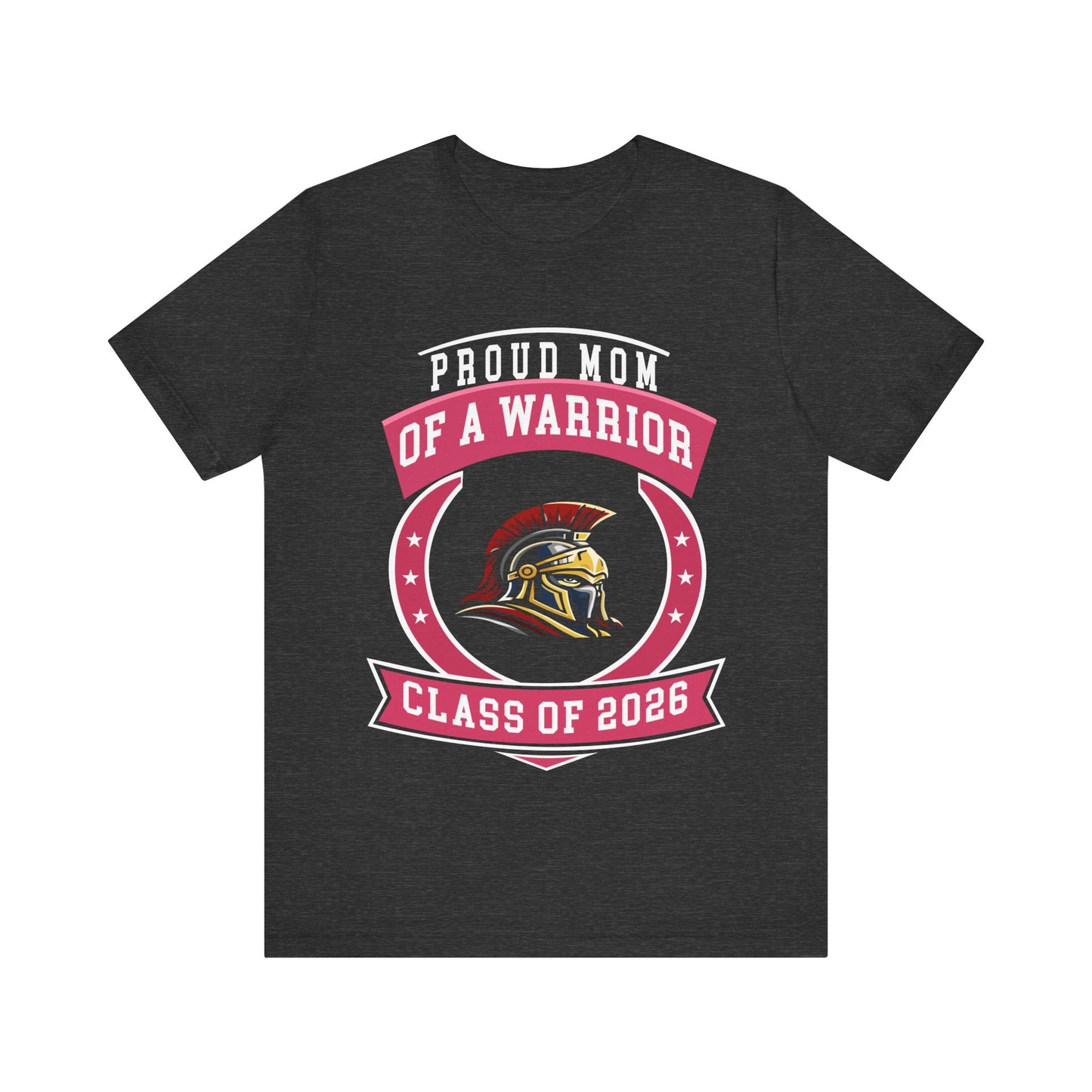 Proud Mom of a Warrior – Class of 2026 Graduation Shirt