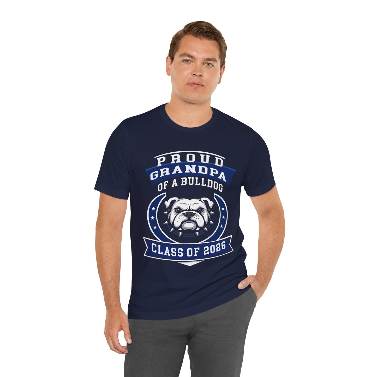 Proud Grandpa of a Bulldog Tee (Class of 2026)