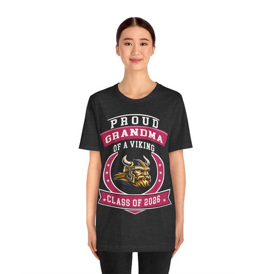 Proud Grandma of a Viking – Class of 2026 Graduation Shirt